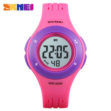 Load image into Gallery viewer, SKMEI Kids Watch LED Sport Style Children Watches Boy Girl Fashion Digital Watch 5Bar Waterproof Watch montre enfant 1455