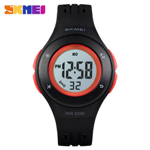 Load image into Gallery viewer, SKMEI Kids Watch LED Sport Style Children Watches Boy Girl Fashion Digital Watch 5Bar Waterproof Watch montre enfant 1455