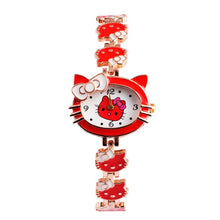 Load image into Gallery viewer, Hello Kitty Baby Watch Kids Watches Hello Kitty Children's Watches Cartoon Bracelet Girl Watch Child Clock reloj relogio saat