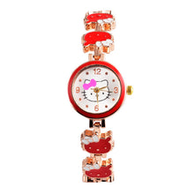 Load image into Gallery viewer, Hello Kitty Baby Watch Kids Watches Hello Kitty Children's Watches Cartoon Bracelet Girl Watch Child Clock reloj relogio saat