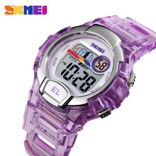 Load image into Gallery viewer, SKMEI Sport Kids Watch Girls Student Gifts Waterproof Alarm Clock Stopwatch Timing Watch LED Luminous Digital Watch Reloj