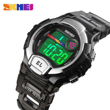 Load image into Gallery viewer, SKMEI Sport Kids Watch Girls Student Gifts Waterproof Alarm Clock Stopwatch Timing Watch LED Luminous Digital Watch Reloj