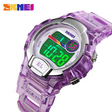 Load image into Gallery viewer, SKMEI Sport Kids Watch Girls Student Gifts Waterproof Alarm Clock Stopwatch Timing Watch LED Luminous Digital Watch Reloj