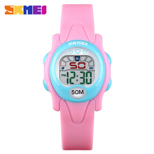 Load image into Gallery viewer, SKMEI Children Watch Waterproof Chronograph Sport Wristwatch Luxury Luminous Digital Watches For Kid Alarm Clock Montre Enfant