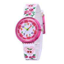 Load image into Gallery viewer, 11 Designs Christmas Gift Cute Unicorn Girl Watch Children Fashion Watch SportS Jelly Cartoon New Boy Watch