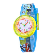Load image into Gallery viewer, 11 Designs Christmas Gift Cute Unicorn Girl Watch Children Fashion Watch SportS Jelly Cartoon New Boy Watch
