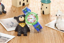 Load image into Gallery viewer, 11 Designs Christmas Gift Cute Unicorn Girl Watch Children Fashion Watch SportS Jelly Cartoon New Boy Watch