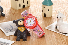 Load image into Gallery viewer, 11 Designs Christmas Gift Cute Unicorn Girl Watch Children Fashion Watch SportS Jelly Cartoon New Boy Watch