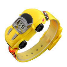 Load image into Gallery viewer, SKMEI Boys Girls Cartoon Creative Car Toy Electronic Digital Wristwatch  Outdoor Sports Children Watches Fashion Casual Clocks