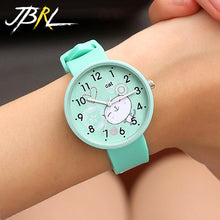 Load image into Gallery viewer, JBRL Brand Simple Children Watch Kids Watches Girls Clock Child Wristwatch Fashion Quartz Watch Wrist for Girl Surprise Gift