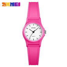Load image into Gallery viewer, 2019 SKMEI New Kids Watches Plastic Case Boys Girls Children Watch Outdoor Sports Waterproof PU Starp Quartz Wristwatches Reloj