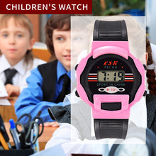 Load image into Gallery viewer, Children Girls Analog Digital Sport LED Electronic Waterproof Wrist Watch New Children's electronic sports watches
