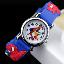 Load image into Gallery viewer, 2019 Spiderman Children Watches Cartoon Electronic Colorful Light Source Child Watch Boys Birthday Party Kids Gift Clock Wrist