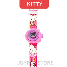 Load image into Gallery viewer, Creative Cartoon Reflection Iron Kitty Children Watches Boys Silicone Strap Digital Wristwatch 2019 Hot Girls Kids Gifts Clock