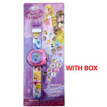 Load image into Gallery viewer, Creative Cartoon Reflection Iron Kitty Children Watches Boys Silicone Strap Digital Wristwatch 2019 Hot Girls Kids Gifts Clock