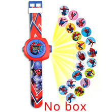 Load image into Gallery viewer, Creative Cartoon Reflection Iron Kitty Children Watches Boys Silicone Strap Digital Wristwatch 2019 Hot Girls Kids Gifts Clock
