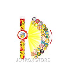 Load image into Gallery viewer, Creative Cartoon Reflection Iron Kitty Children Watches Boys Silicone Strap Digital Wristwatch 2019 Hot Girls Kids Gifts Clock