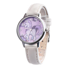 Load image into Gallery viewer, 2019 Unicorn Watch Children's watch Carton Rainbow Animal Kids Girls Leather Band Analog Alloy Quartz Watches wristwatches