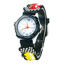 Load image into Gallery viewer, Children Kids Quartz Movement Silicone Strap 3D Cartoon Pattern Battery Powered Adjustable Watch Boy Girl Shockproof Waterproof