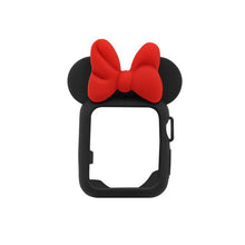 Load image into Gallery viewer, YUKIRIN Soft Silicone Protector Case for Apple Watch Series 4 3 2 1 Band iWatch 38 42MM 40 44MM Cartoon Design for Minnie Kid