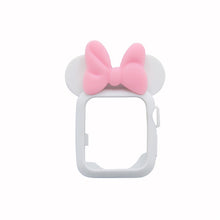 Load image into Gallery viewer, YUKIRIN Soft Silicone Protector Case for Apple Watch Series 4 3 2 1 Band iWatch 38 42MM 40 44MM Cartoon Design for Minnie Kid