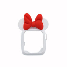 Load image into Gallery viewer, YUKIRIN Soft Silicone Protector Case for Apple Watch Series 4 3 2 1 Band iWatch 38 42MM 40 44MM Cartoon Design for Minnie Kid